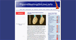 Desktop Screenshot of figureskatingonline.info